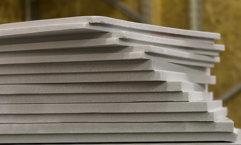 polystyrene slabs