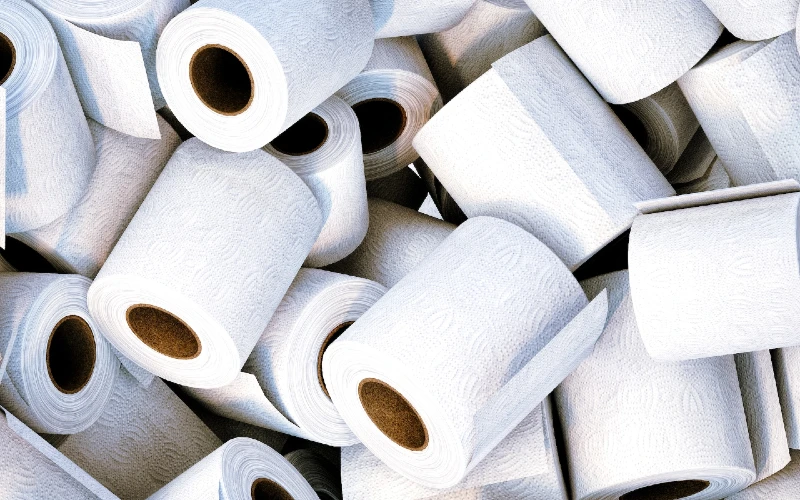 rolls of tissue