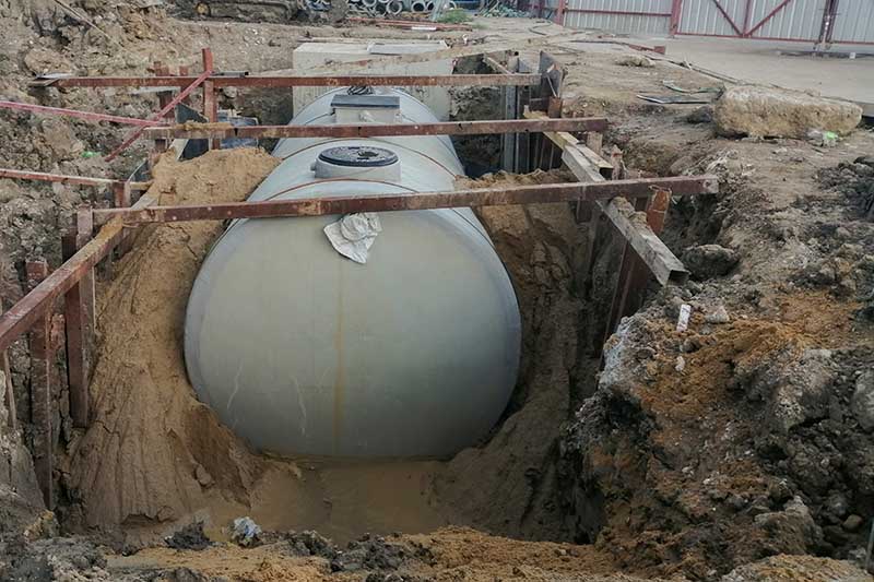 steel septic tank