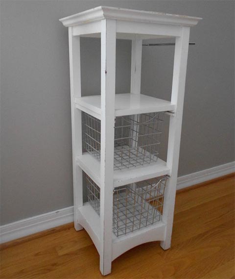 Bathroom Tower to Craft Cart