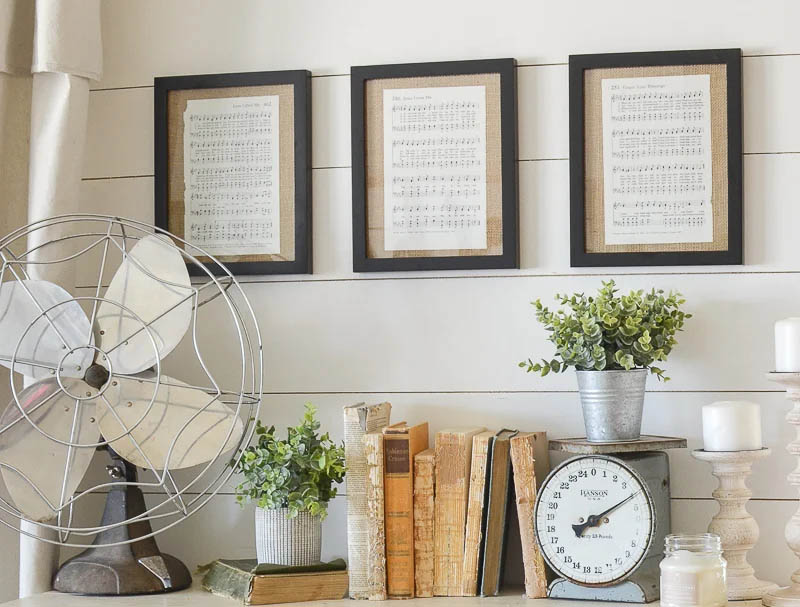 Charming Sheet Music Art