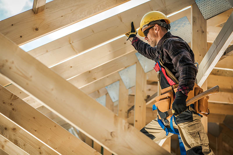 Construction Worker on Duty
