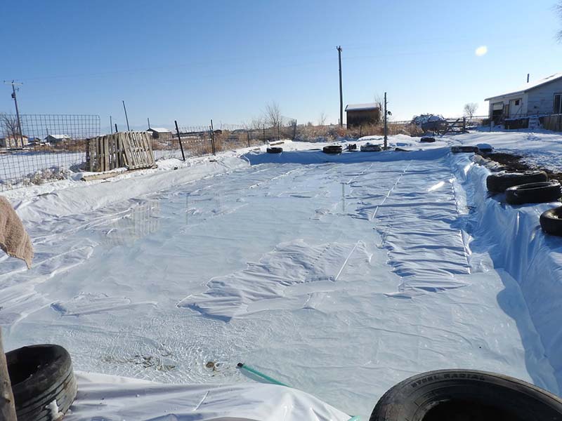 DIY Backyard Ice Skating Rink