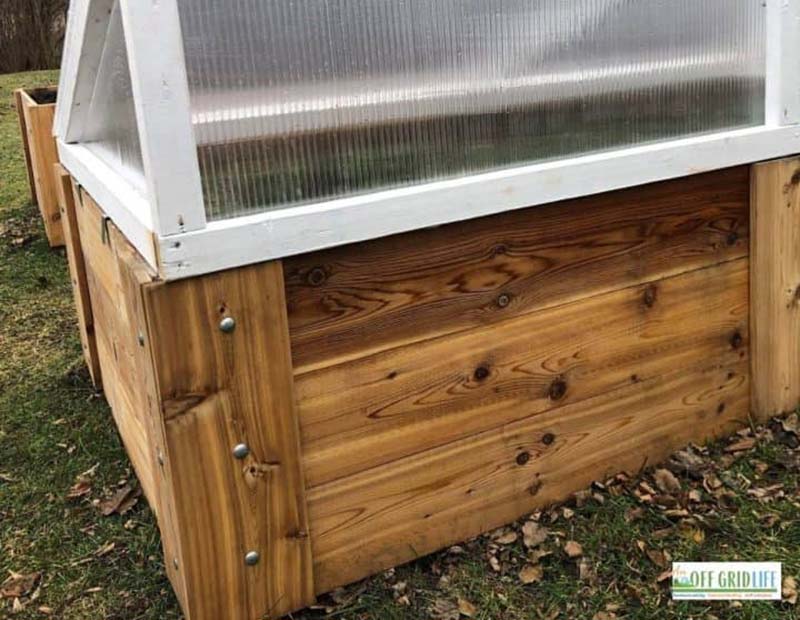 DIY Raised Bed Greenhouse Cover