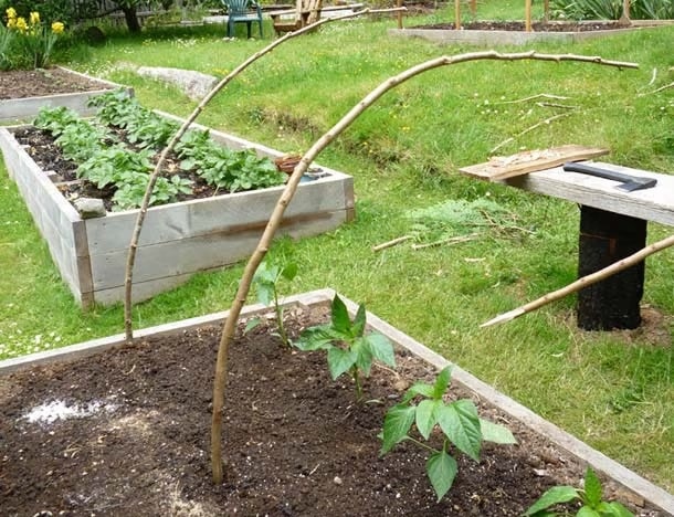 DIY Raised Bed Greenhouse Cover