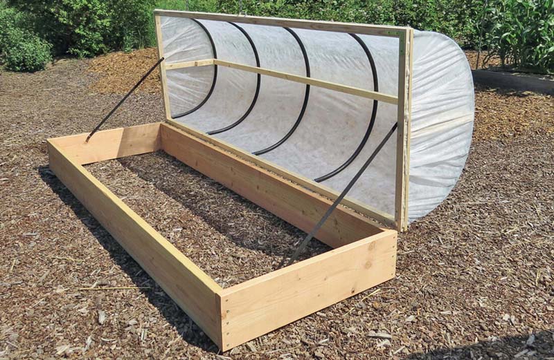 DIY Raised Bed Greenhouse Cover