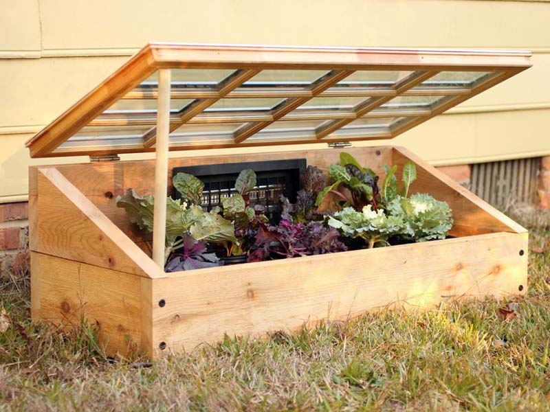 DIY Raised Bed Greenhouse Cover