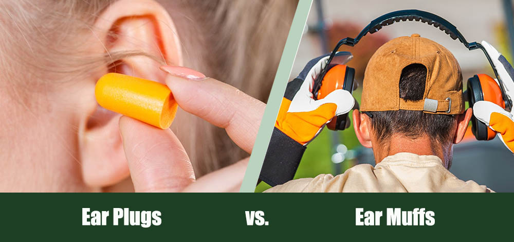 Ear Plugs vs Ear Muffs
