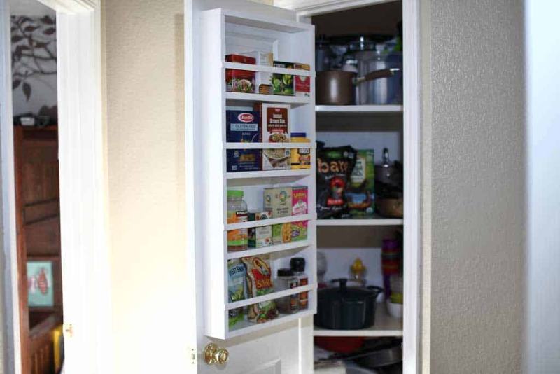 How to Build a DIY Back of Door Shelf
