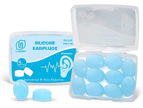 Lysian Soft Moldable Silicone Earplugs