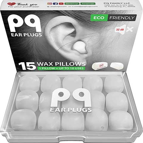 PQ Wax Ear Plugs for Sleep