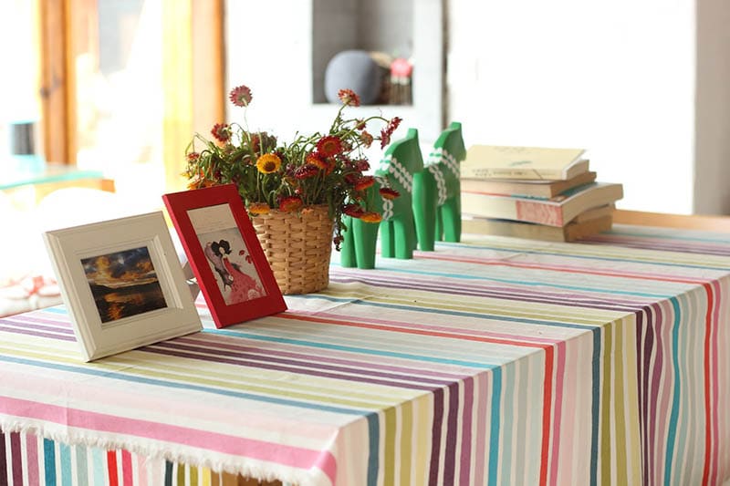Picture frames on the table