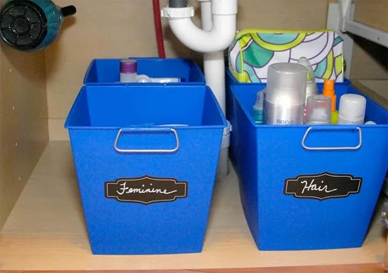 Undersink Storage Bins