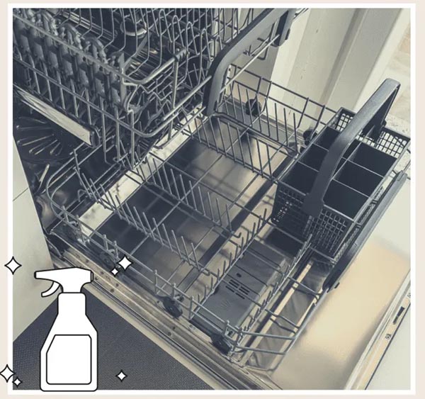 Vinegar Descaling Solution for Dishwashers
