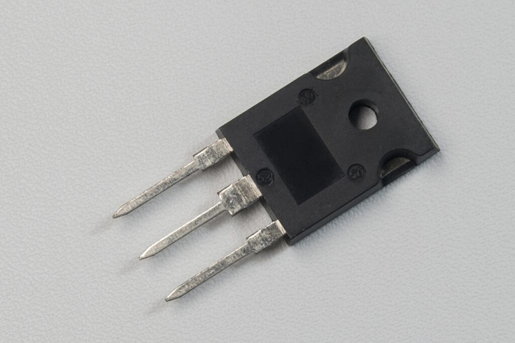Voltage regulator transistor