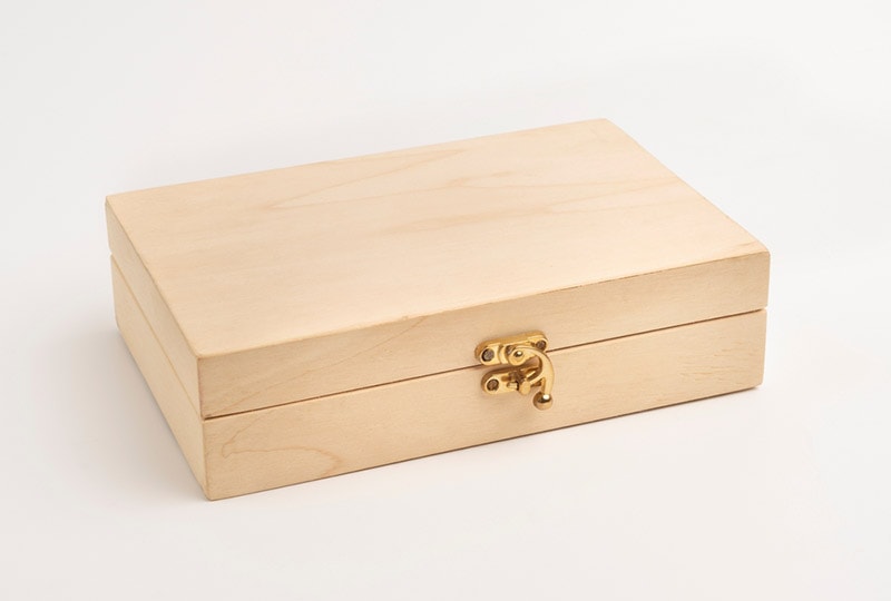 a multi-purpose wooden box