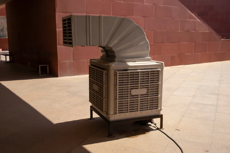 big evaporative air cooler fan with ionizer