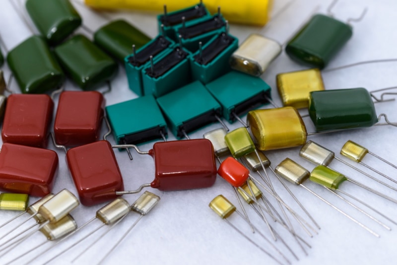 colorful film capacitor