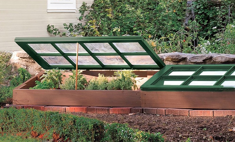 diy wood & window cold frame