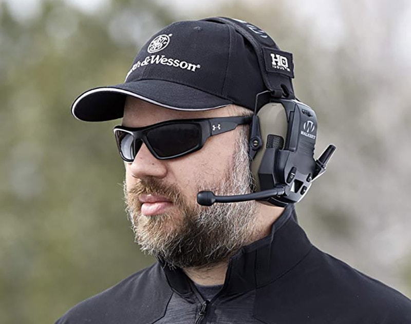 ear muff with radio