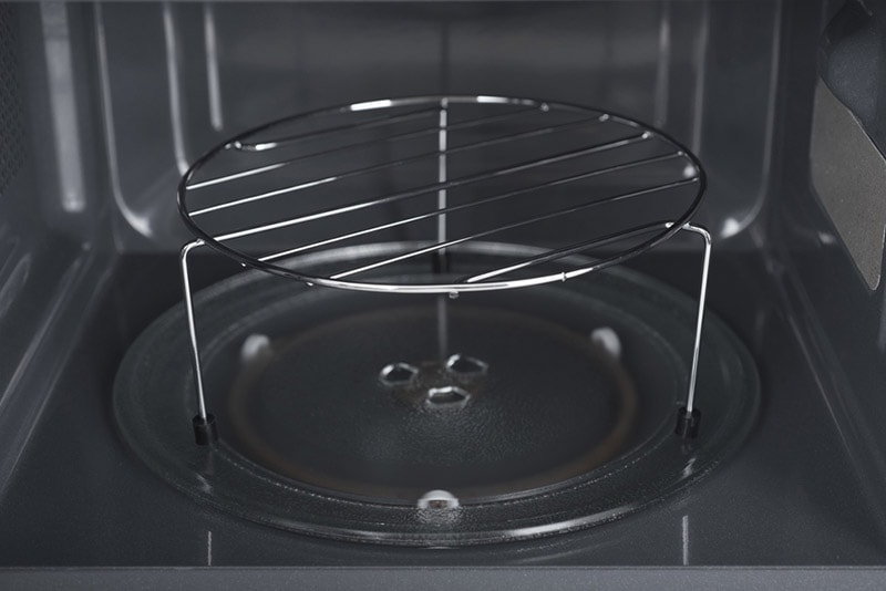 metal round microwave rack grid