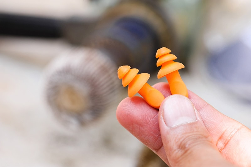 orange reusable ear plugs