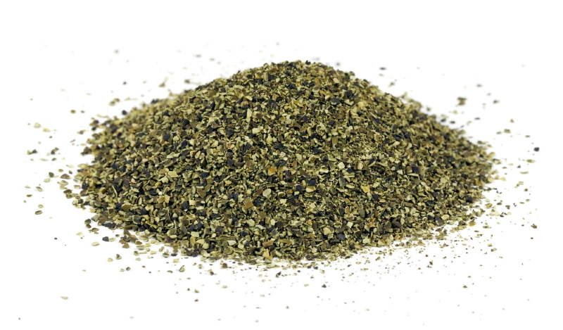 pile of kelp meal as an ideal organic fertilizer