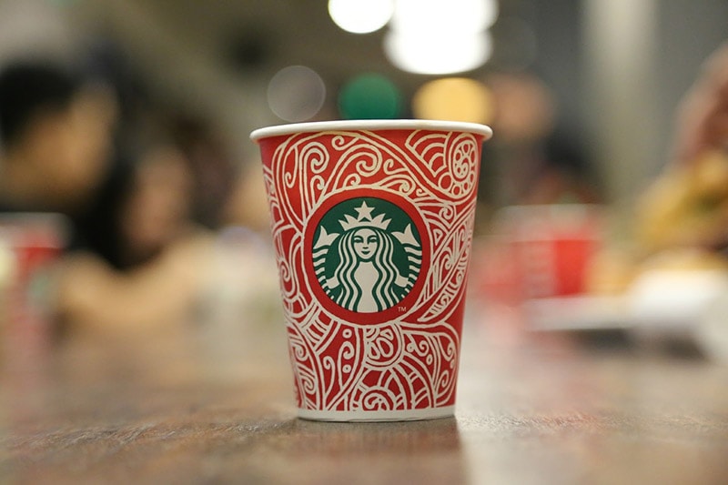 starbucks paper cup