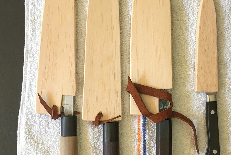 DIY Balsa Wood Knife Sheath