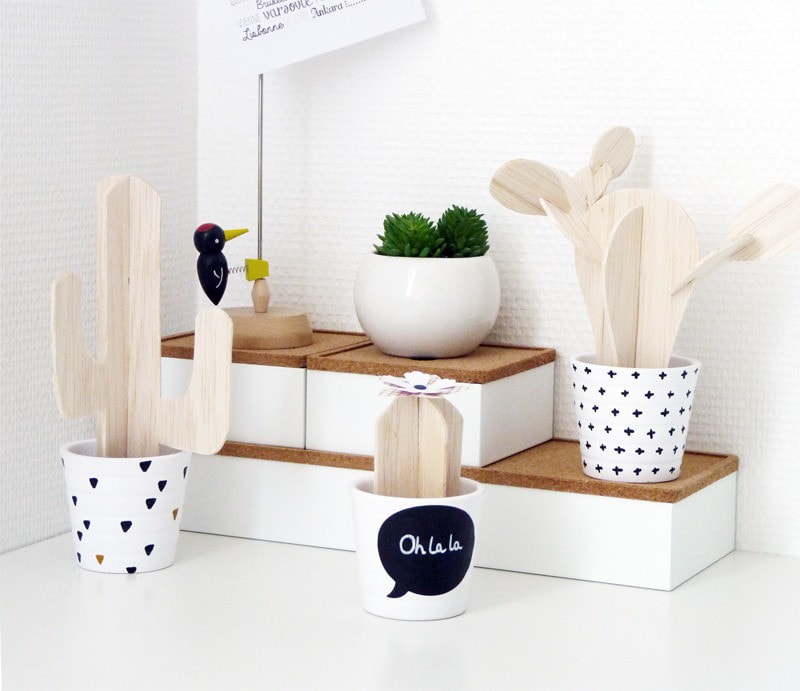 DIY Balsa Wood Plants