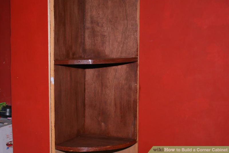 DIY Corner Cabinets