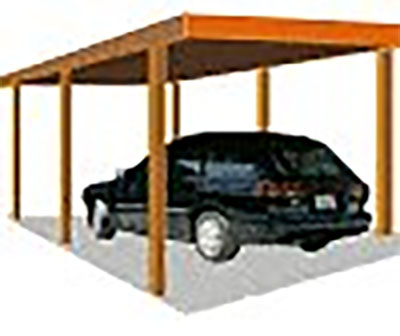 DIY Freestanding Carport from buildeazy
