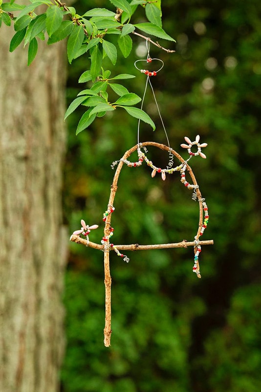 DIY Hummingbird Swing Perch