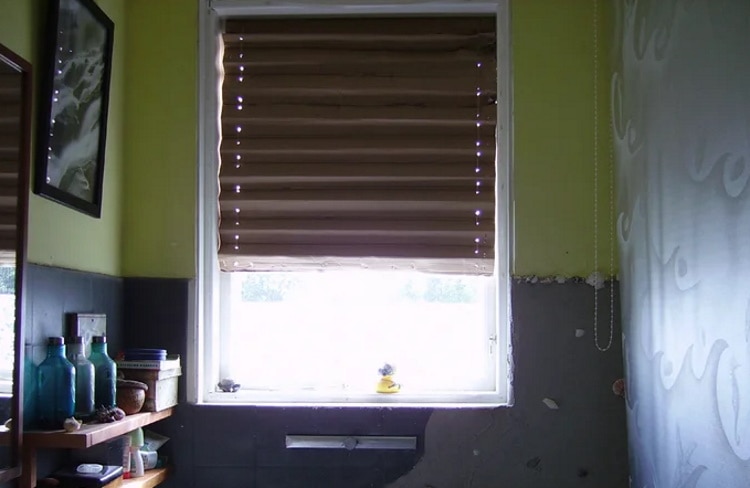 DIY window blinds