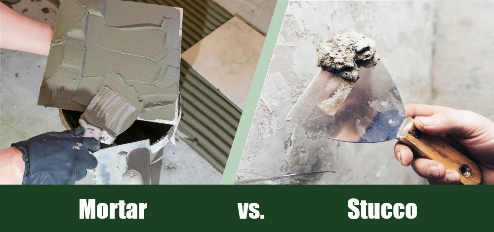 Mortar vs Stucco - Featured Image