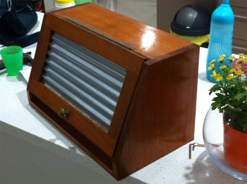 Old TV Bread Box