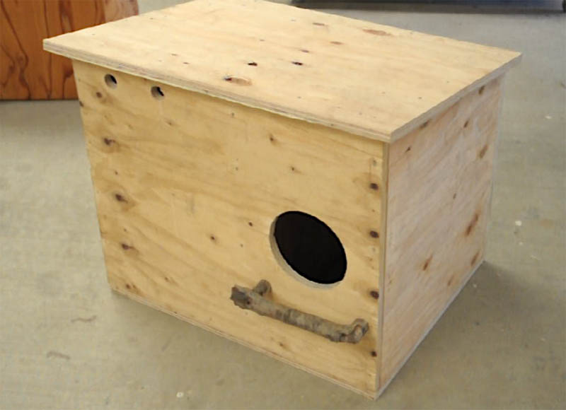 Owl Nest Box by Instructables