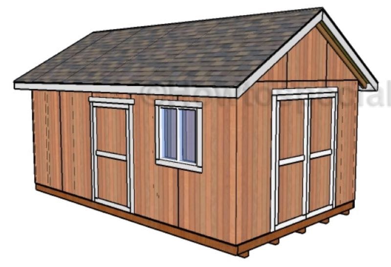diy 12x20 shed plans