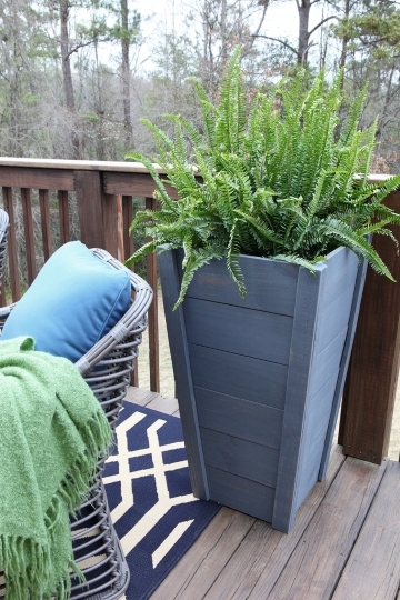diy $20 tall planters