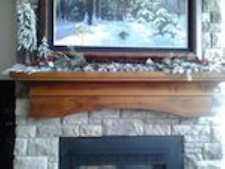 diy decorative fireplace mantel