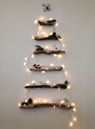 diy alternative christmas tree