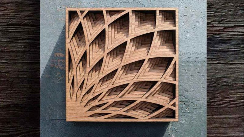 diy art deco shadow box
