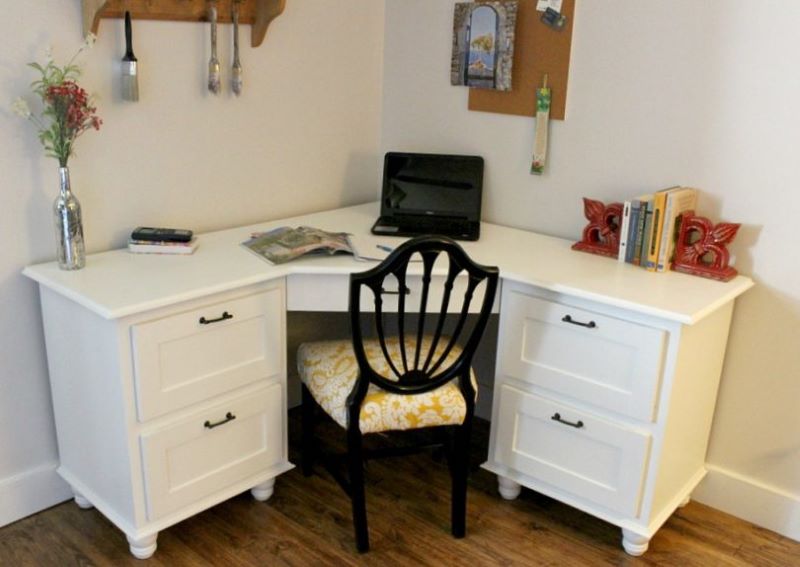 diy corner desk