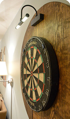 diy dartboard