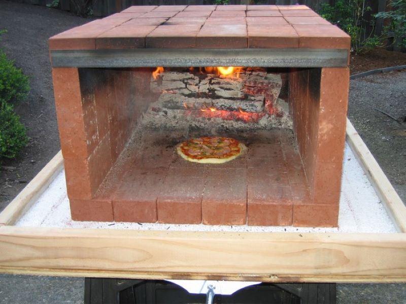 diy dry stack wood-fired pizza oven in 5 easy steps