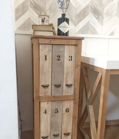 diy filing cabinet build