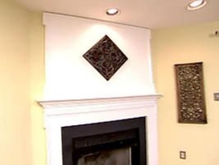 diy fireplace mantel extension