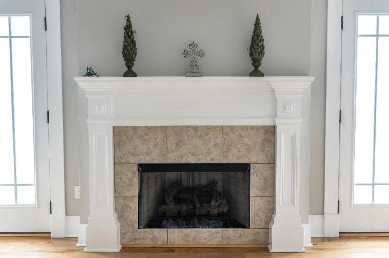 diy fireplace mantel out of wood
