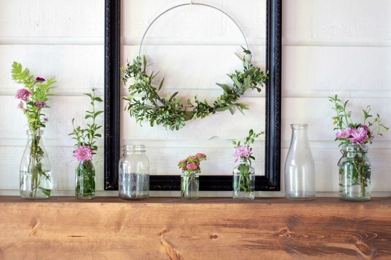 diy fireplace mantel