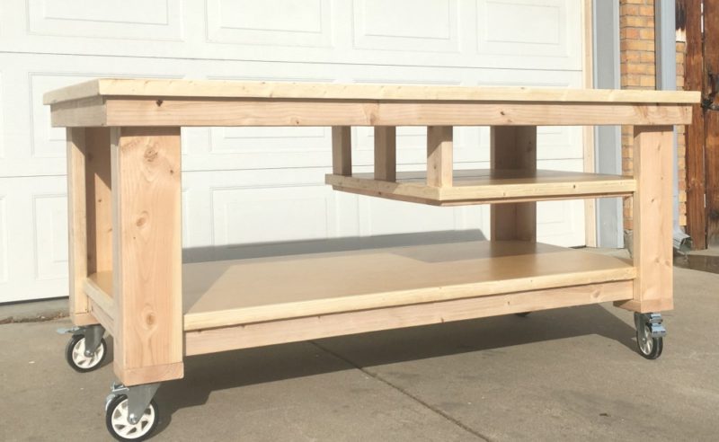 diy garage workbench